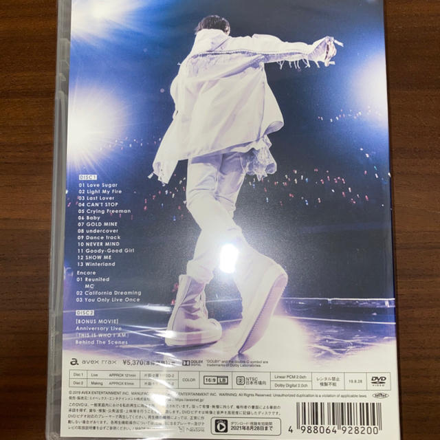 AAA(トリプルエー)の與真司郎　DVD エンタメ/ホビーのDVD/ブルーレイ(ミュージック)の商品写真