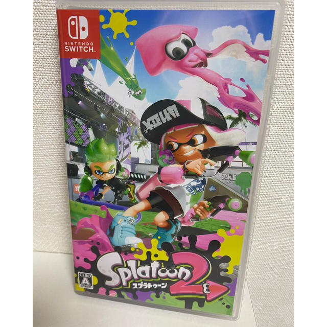 Nintendo Switch(ニンテンドースイッチ)のスプラトゥーン2 エンタメ/ホビーのゲームソフト/ゲーム機本体(家庭用ゲームソフト)の商品写真