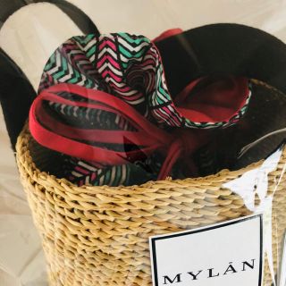 MYLAN × CLOUDY かごバッグ 札付き新品