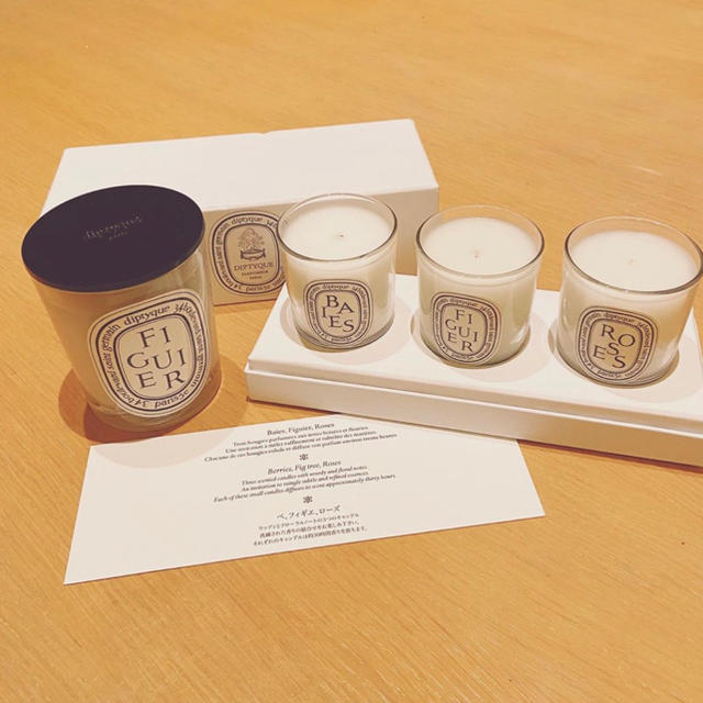 diptyque ミニキャンドルセット70gのサムネイル