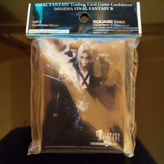 スクウェアエニックス(SQUARE ENIX)のFINAL FANTASY SEPHIROTH SLEEVES (60枚)(カードサプライ/アクセサリ)