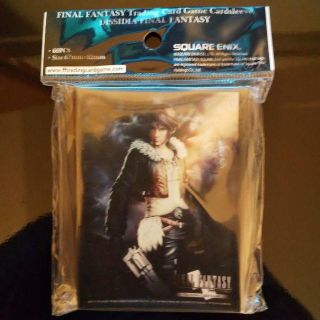 スクウェアエニックス(SQUARE ENIX)のFINAL FANTASY (SQUALL) SLEEVES (60枚)(カードサプライ/アクセサリ)