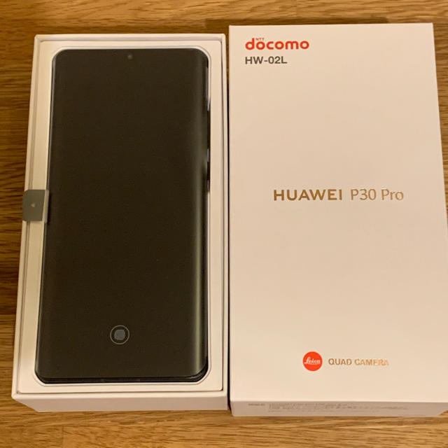 新品 HUAWEI P30 Pro ブラック HW-02L docomo ドコモ