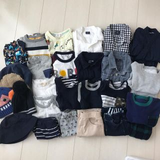 ベビーギャップ(babyGAP)の【babygap UNIQLO 他】子供服 男の子 まとめ売り 28点(ロンパース)