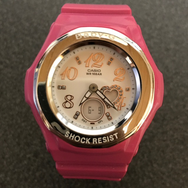 G-SHOCK(ジーショック)のトラ氏様　G-SHOCK Baby-G BGA-100 ピンク メンズの時計(腕時計(デジタル))の商品写真