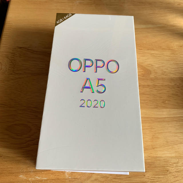 オッポ  スマホ　OPPO A5 2020 新品