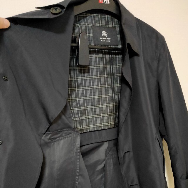 BURBERRY BLACK LABEL(バーバリーブラックレーベル)の【koya様専用】BURBERRY BLACK LABEL スプリングコート メンズのジャケット/アウター(ステンカラーコート)の商品写真