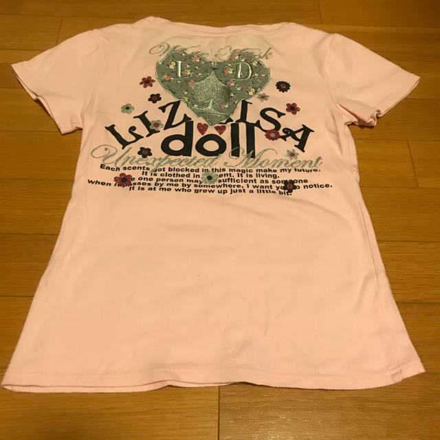 LIZ LISA doll(リズリサドール)のリズリサ　Tシャツ レディースのトップス(Tシャツ(半袖/袖なし))の商品写真