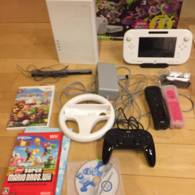 Wii U スプラトゥーン セット（amiiboアオリ・ホタル付き）/Wii Uゲームソフトゲーム機本体