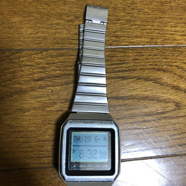 CASIO(カシオ)の91年カシオタッチスクリーンシルバー藤原ヒロシJONIO NIGONOWHERE メンズの時計(腕時計(デジタル))の商品写真