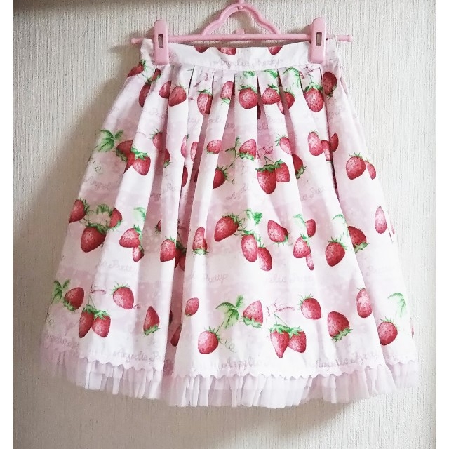 Angelic Pretty いちごミルフィーユスカート 【破格値下げ】 36%割引
