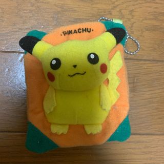 ポケモン(ポケモン)のピカチュウ　ポケットティッシュケース(ティッシュボックス)