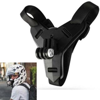 【新品】GoPro ゴープロ ヘルメット用顎マウントホルダー / ブラック(その他)
