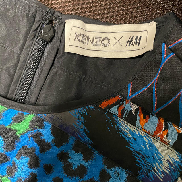 KENZO(ケンゾー)のKENZO H&M コラボ　フリル袖トップス レディースのトップス(シャツ/ブラウス(半袖/袖なし))の商品写真