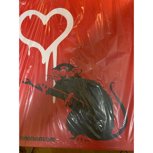 MEDICOM TOY(メディコムトイ)のLOVE RAT（RED Ver.） MCT TOKYO バンクシー エンタメ/ホビーのフィギュア(その他)の商品写真