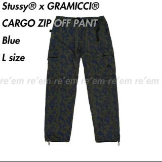 ステューシー(STUSSY)のStussy GRAMICCI CARGO ZIP OFF PANT L(ワークパンツ/カーゴパンツ)