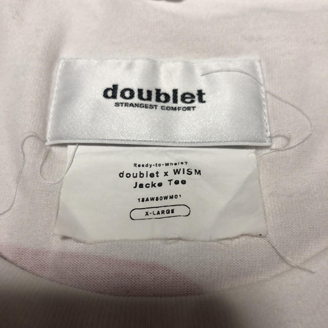 FACETASM(ファセッタズム)のdoublet オーバーサイズTシャツ メンズのトップス(Tシャツ/カットソー(半袖/袖なし))の商品写真