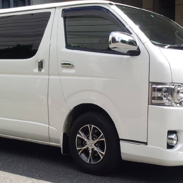 トヨタ - トヨタ ハイエース 純正アルミホイール4本セット ナット付