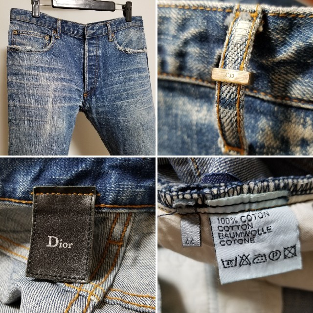 DIOR HOMME(ディオールオム)のDior HOMME  ビンテージ デニム 44 メンズのパンツ(デニム/ジーンズ)の商品写真