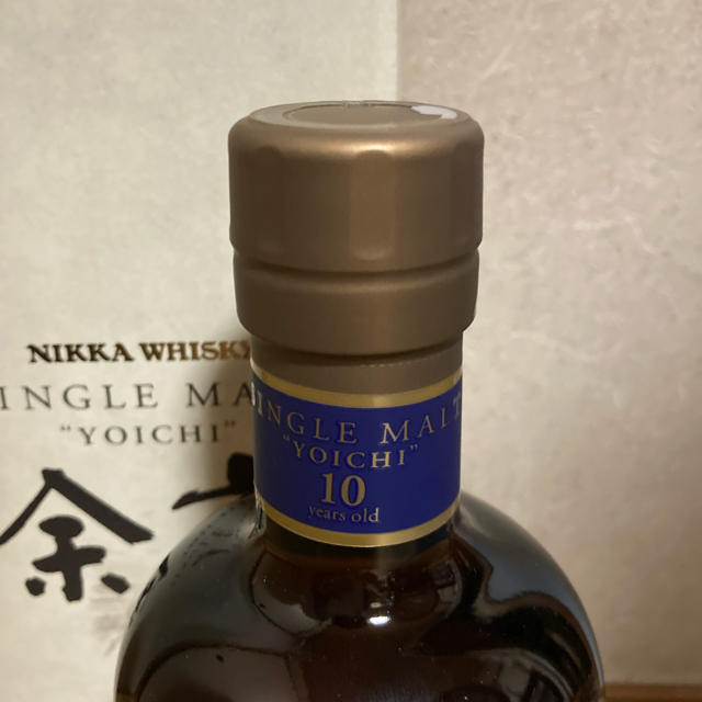 ニッカウヰスキー(ニッカウイスキー)のニッカ　余市　10年　箱付き　未開封 食品/飲料/酒の酒(ウイスキー)の商品写真