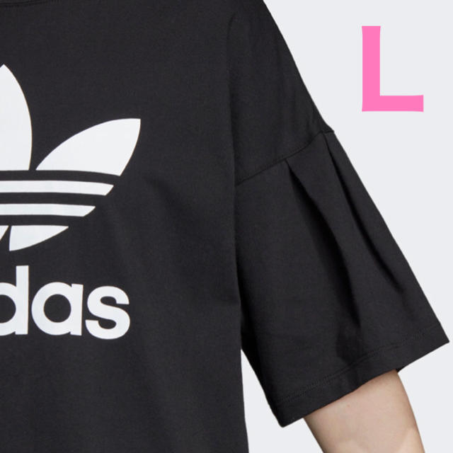 adidas(アディダス)の【新品】adidas originals Tシャツ　Lサイズ レディースのトップス(Tシャツ(半袖/袖なし))の商品写真