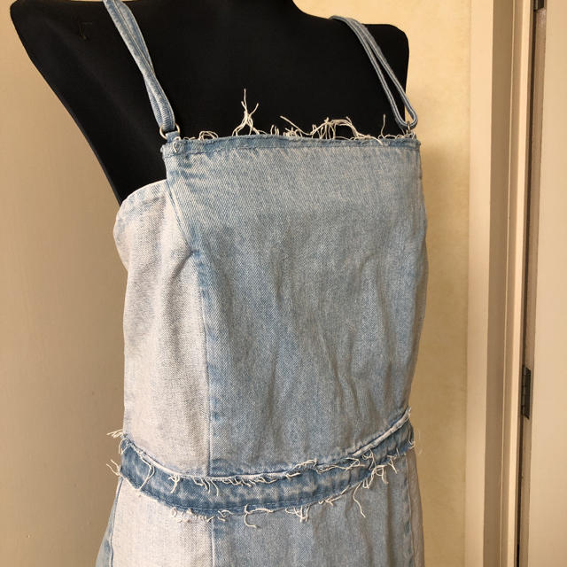 denim♡リメイクデニムワンピース レディースのパンツ(デニム/ジーンズ)の商品写真