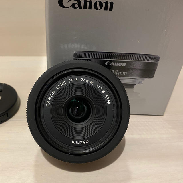Canon(キヤノン)のcanon EF- 24mm f2.8 レンズ おまけ付き スマホ/家電/カメラのカメラ(レンズ(単焦点))の商品写真