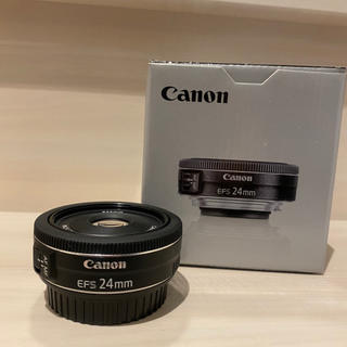 キヤノン(Canon)のcanon EF- 24mm f2.8 レンズ おまけ付き(レンズ(単焦点))