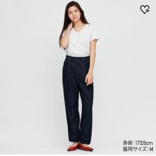 ユニクロ(UNIQLO)のスーピマコットン　VネックTシャツ　UNIQLO(Tシャツ(半袖/袖なし))