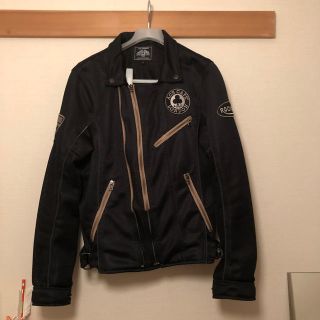 ace cafe Londonエースカフェロンドン メッシュライダースジャケットの