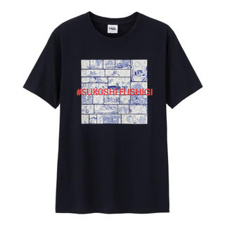 ジーユー(GU)のもち様専用【新品】ドラえもん　50周年記念　Tシャツ　コミックT ネイビー(Tシャツ/カットソー(半袖/袖なし))