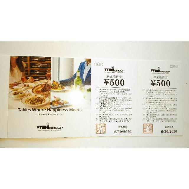 最も完璧な WDI 株主優待券 3,000円分 tco.it