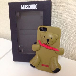 モスキーノ(MOSCHINO)のモスキーノ♡iphone5cケース♡クマ(モバイルケース/カバー)