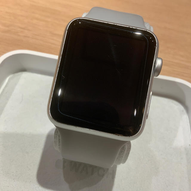 Apple Watch(アップルウォッチ)の(純正品) Apple Watch sport 42mm 本体のみ シルバー メンズの時計(腕時計(デジタル))の商品写真