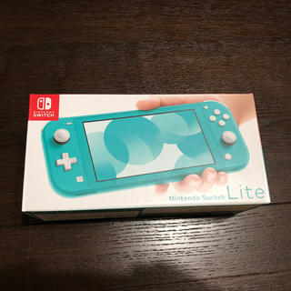 ニンテンドースイッチ(Nintendo Switch)の新品　Nintendo Switch  Lite ターコイズ(家庭用ゲーム機本体)