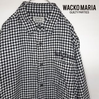 ワコマリア(WACKO MARIA)のワコマリア WACKOMARIA ギンガムチェックシャツ ネルシャツ M(シャツ)