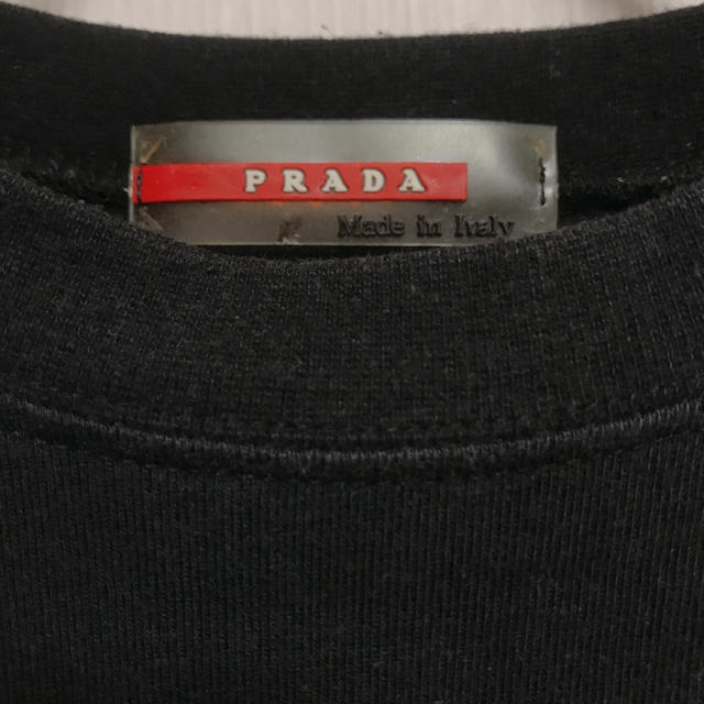 PRADA スニーカー ロゴ カットソー Tシャツ