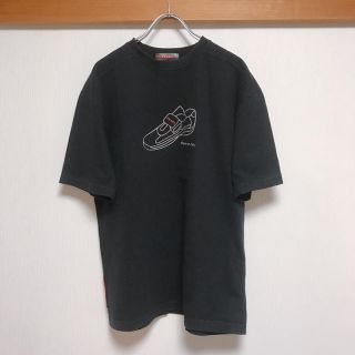 プラダ(PRADA)のPRADA スニーカー ロゴ カットソー Tシャツ(Tシャツ(半袖/袖なし))