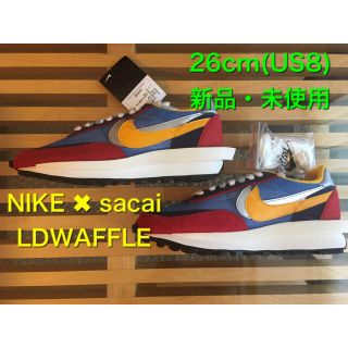 サカイ(sacai)の新品　NIKE × sacai LD WAFFLE BLUE 26cm(スニーカー)