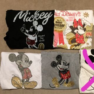 ディズニー(Disney)のTシャツ 4点セット ミッキー ミニー(Tシャツ(半袖/袖なし))