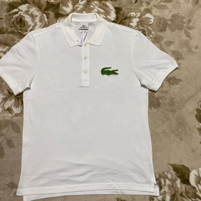 LACOSTE ラコステ　ポロシャツ　デカロゴ　BIG logo tシャツ　4