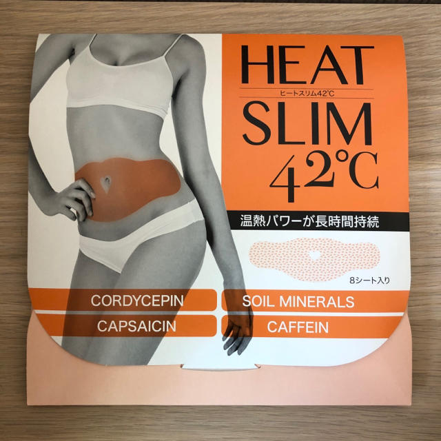 HEAT SLIM 42℃（ヒートスリム）8シート入り × 4パック