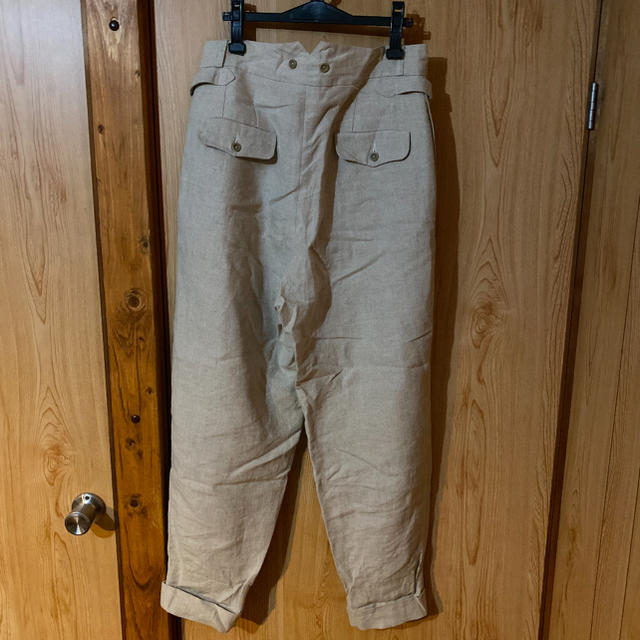 NICHOLAS DALEY 2tuck linen wide pants メンズのパンツ(スラックス)の商品写真
