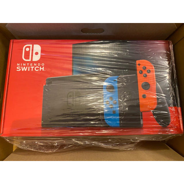 Nintendo Switch ネオンブルー/(R) ネオンレッド 新型 【年中無休