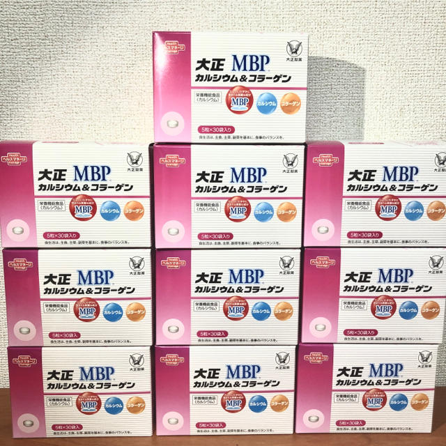 在庫お得】 大正カルシウム&コラーゲン MBP 30袋×６箱セット sRyGh