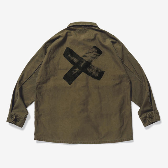 WTAPS JUNGLE LS 01 /SHIRT. COTTON. SATIN