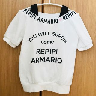 レピピアルマリオ(repipi armario)のレピピアルマリオ  repipi armario Tシャツ XS/140(Tシャツ/カットソー)