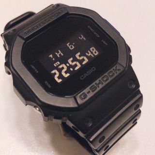 ジーショック(G-SHOCK)のCASIO G-SHOCK DW-5600BB 腕時計(腕時計(デジタル))