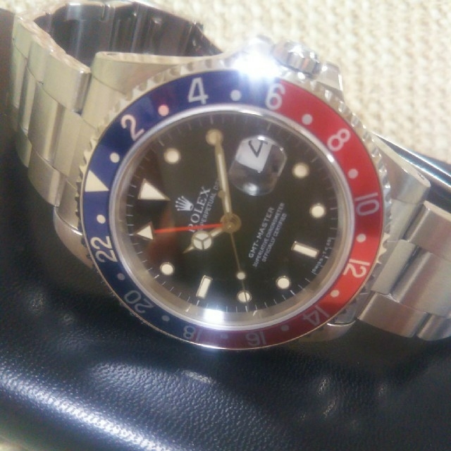 ROLEX(ロレックス)の【OH済/海外保付】ロレックス GMTマスター 16700 赤青 U番  メンズの時計(腕時計(アナログ))の商品写真