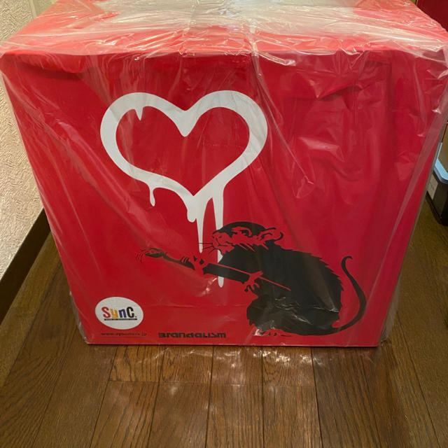 MCT TOKYO 当選品 LOVE RAT (RED ver.) BANKSY